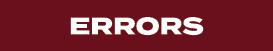 ERRORS