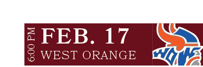 WEST ORANGE,FEB. 17,6:00 P