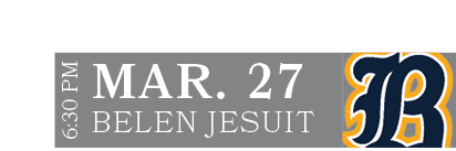 BELEN JESUIT,MAR. 27,6:30 P