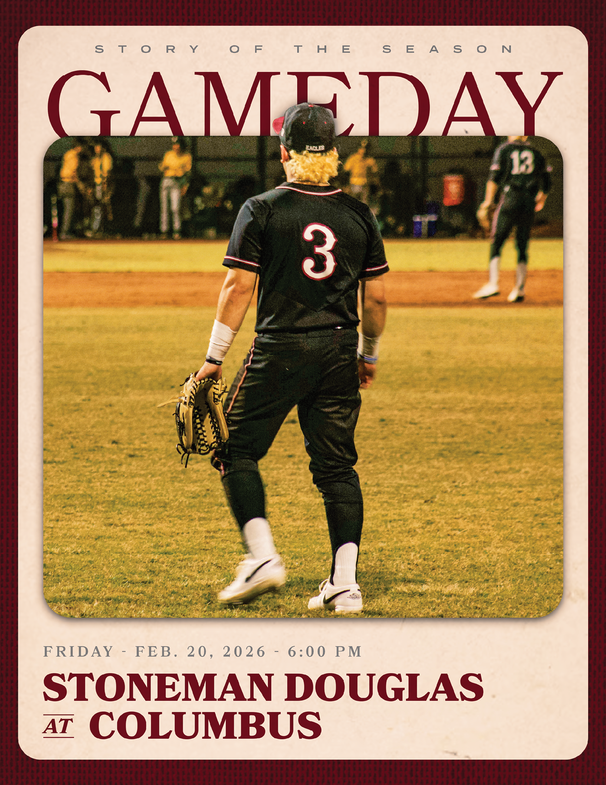 A baseball game is being played between the Stone Man and Legacy teams. AI generated content