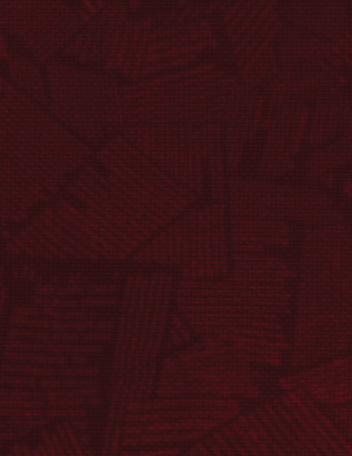 A red and brown patterned fabric with a nude figure in the center. AI generated content