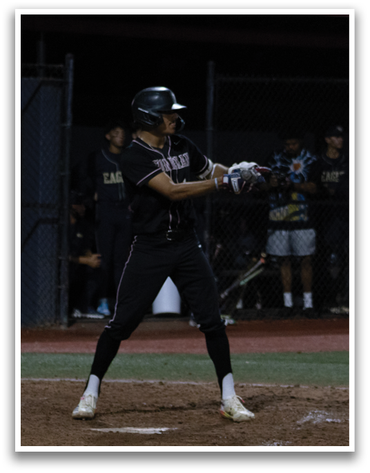 A baseball player with the number 3 on his jersey is holding a bat, preparing to hit the ball. AI generated content