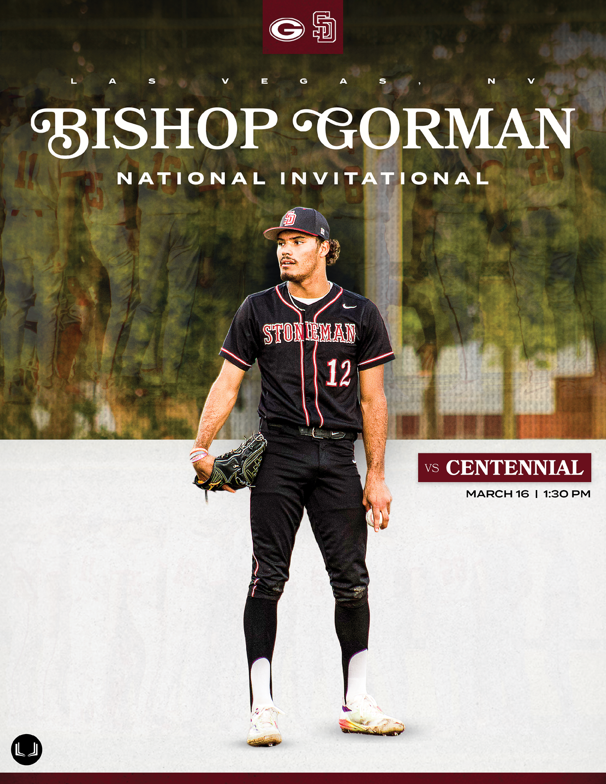 A baseball player in a grey and red uniform stands on a field. AI generated content