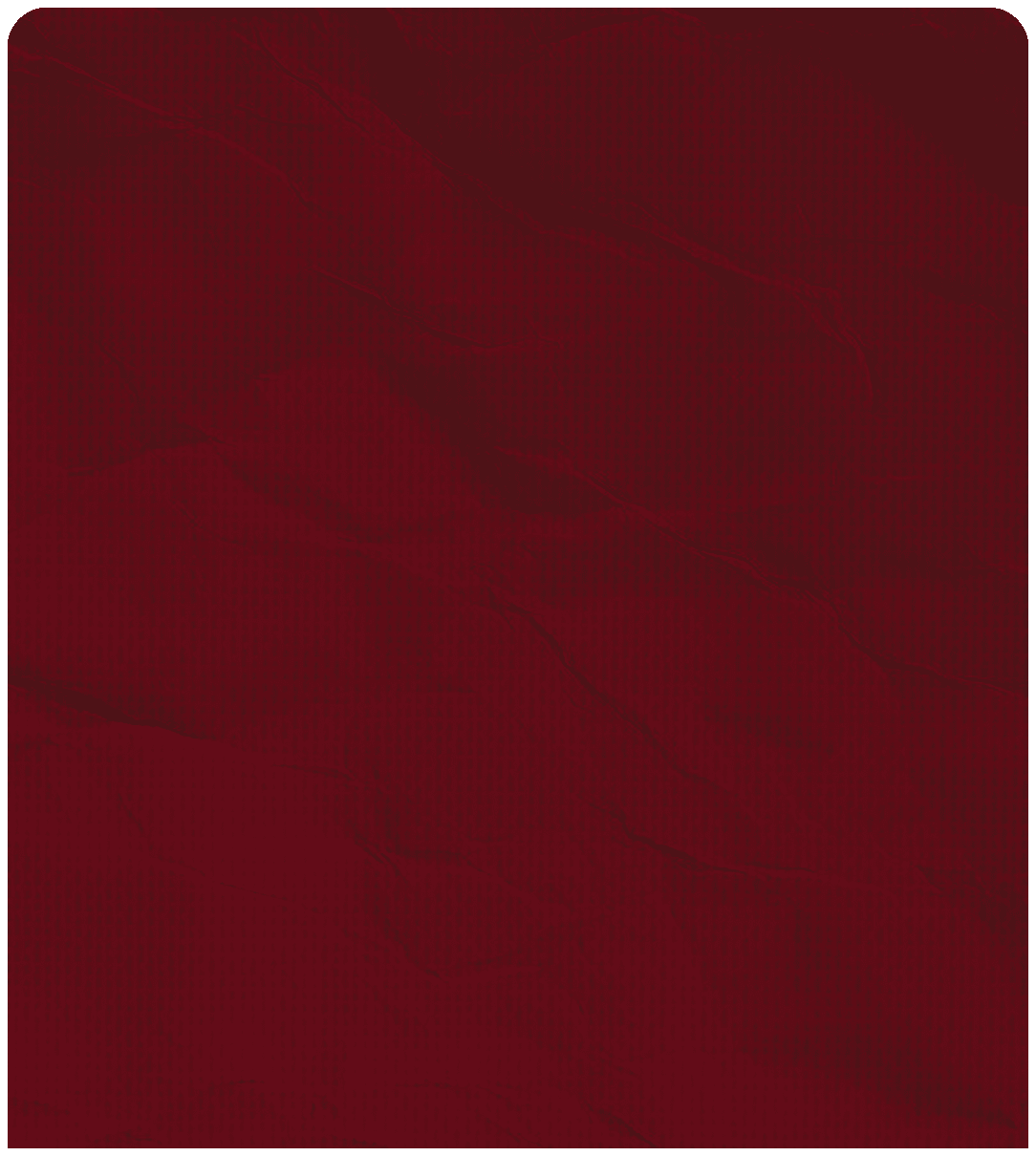 A red piece of cloth with a creased and wrinkled surface. AI generated content