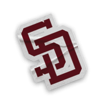 A collection of sports merchandise, including a baseball glove, a baseball, and a shirt with the letters “SD" on it. AI generated content