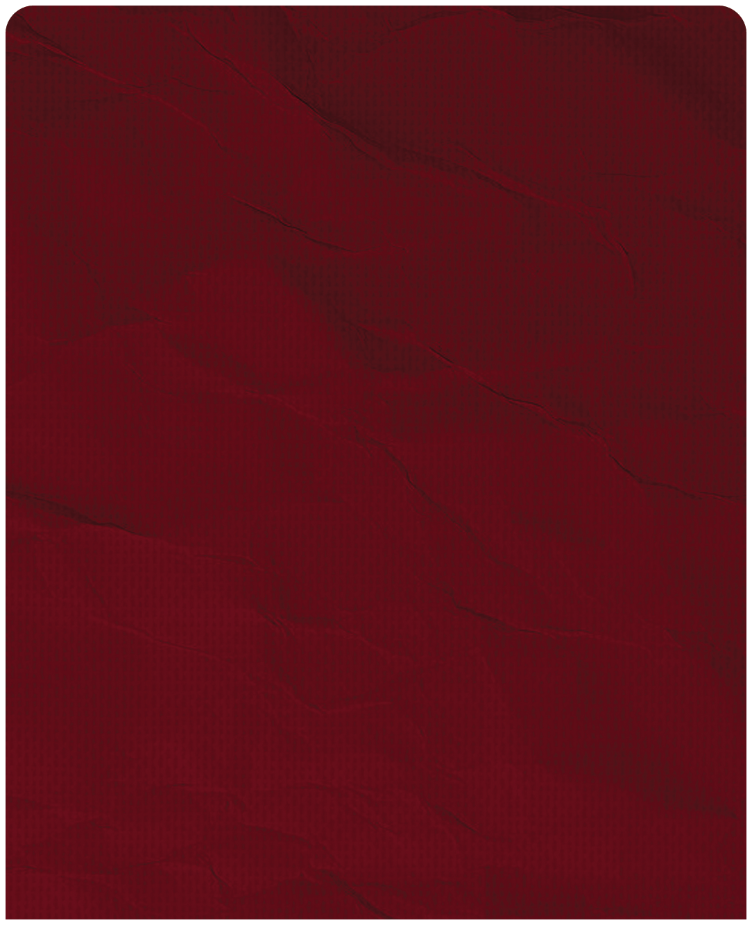 A red piece of cloth with a creased and wrinkled surface. AI generated content