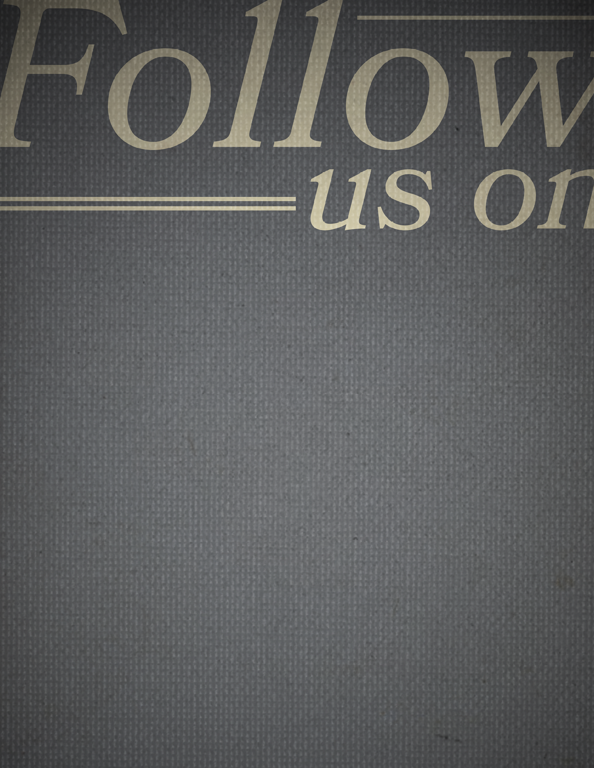 A gray background with the word “follow" written in white. AI generated content