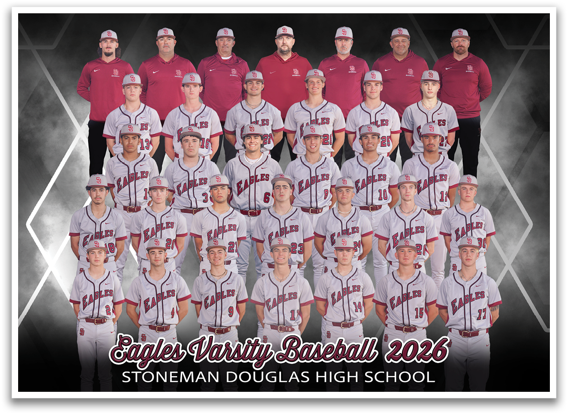 A baseball team poses for a photo on the field. AI generated content