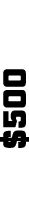 $500
