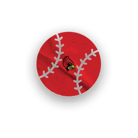 A collection of stickers featuring a red bird, a baseball, and a hand with a thumbs up. AI generated content