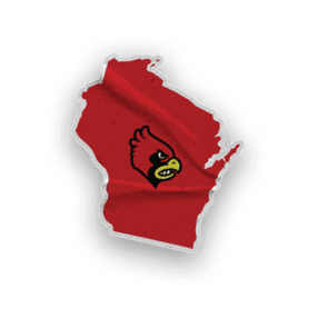 A collection of stickers featuring a red bird, a baseball, and a hand with a thumbs up. AI generated content