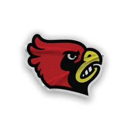 A collection of stickers featuring a red bird, baseball, and a hand with a number 1 on it. AI generated content