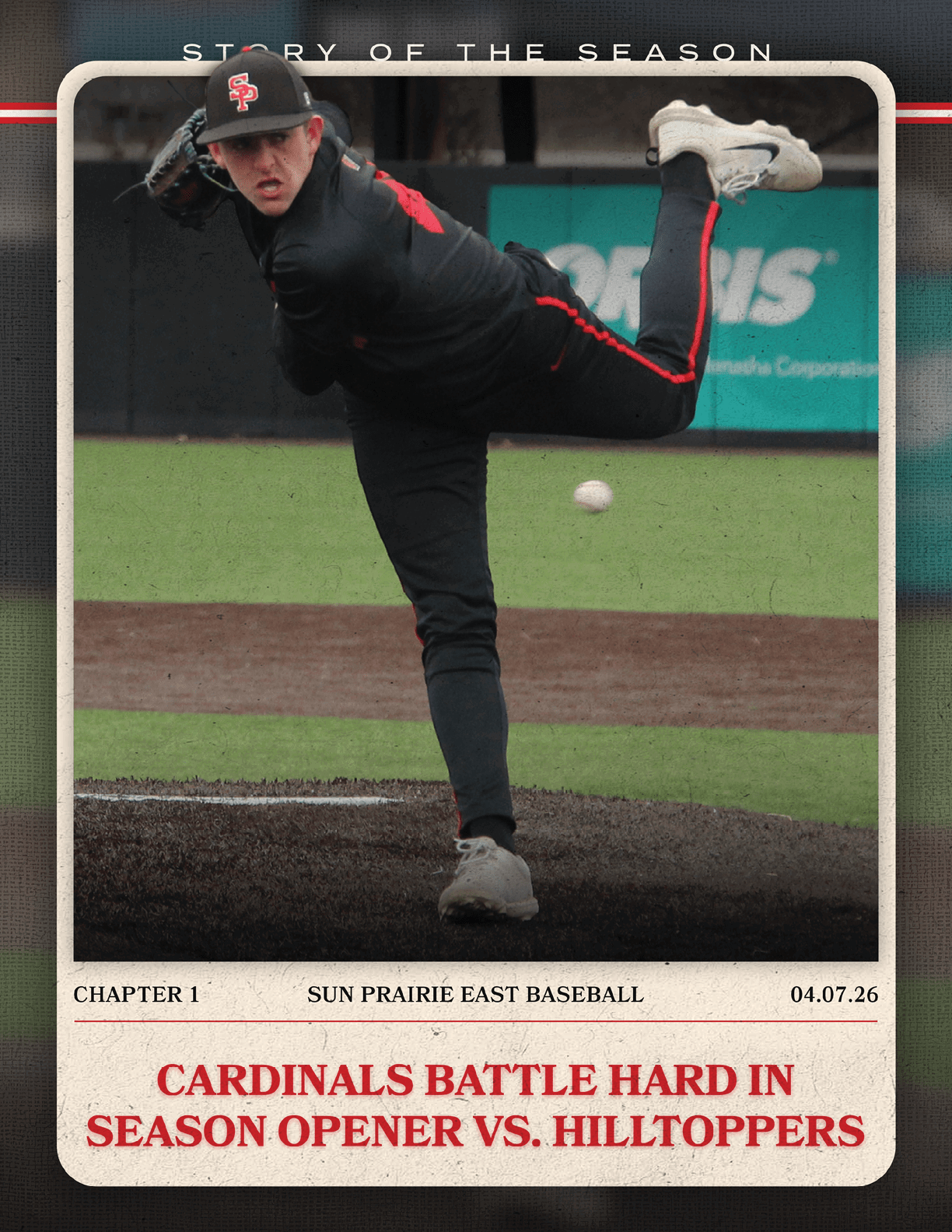A baseball player is swinging a bat, while a catcher is ready to catch the ball. AI generated content