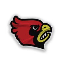 A collection of stickers featuring a red bird, baseball, and a baseball glove. AI generated content