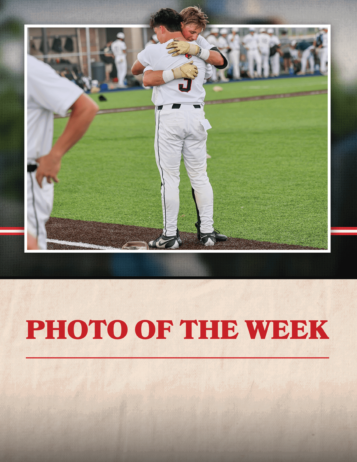 A baseball player is swinging a bat at a ball during a game. AI generated content