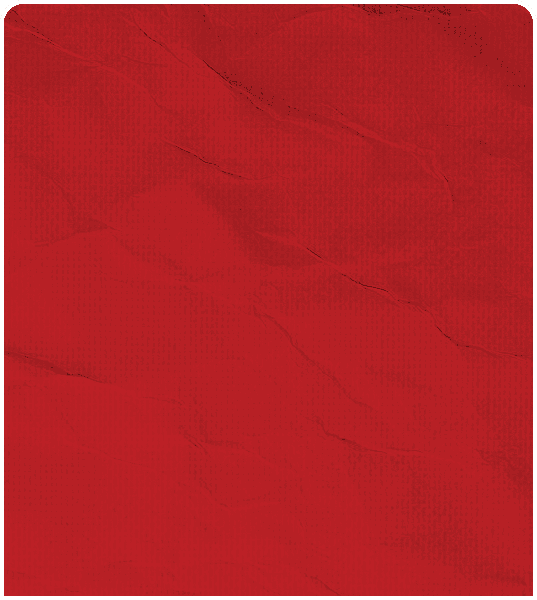 A red cloth with wrinkles and folds. AI generated content