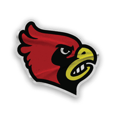 A collection of stickers featuring a red bird, baseball, and a baseball glove. AI generated content
