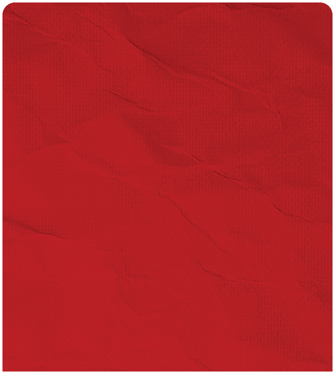 A red cloth with wrinkles and folds. AI generated content
