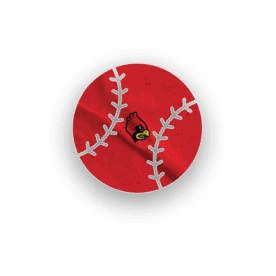 A collection of stickers featuring a red bird, a baseball, and a hand with a thumbs up. AI generated content