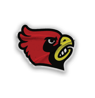 A collection of stickers featuring a red bird, baseball, and a hand with a number 1 on it. AI generated content