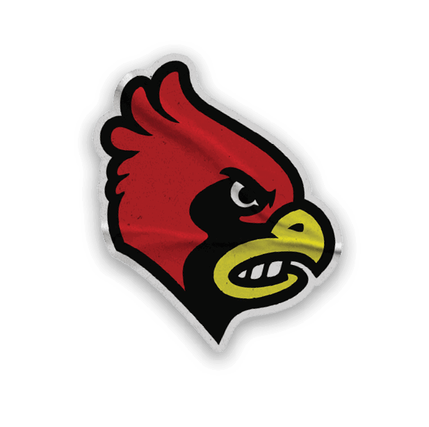 A collection of stickers featuring a red bird, baseball, and a baseball glove. AI generated content