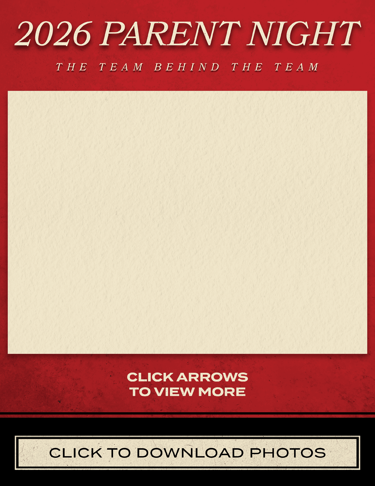 A red and white sign with a blank space for writing. AI generated content