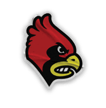 A collection of stickers featuring a red bird, baseball, and a baseball glove. AI generated content