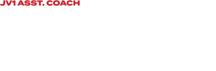 JV1 ASST. COACH Coach Giesegh is in his second season with the program as an assistant coach at the JV1 level. He als...