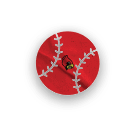A collection of stickers featuring a red bird, a baseball, and a hand with a thumbs up. AI generated content