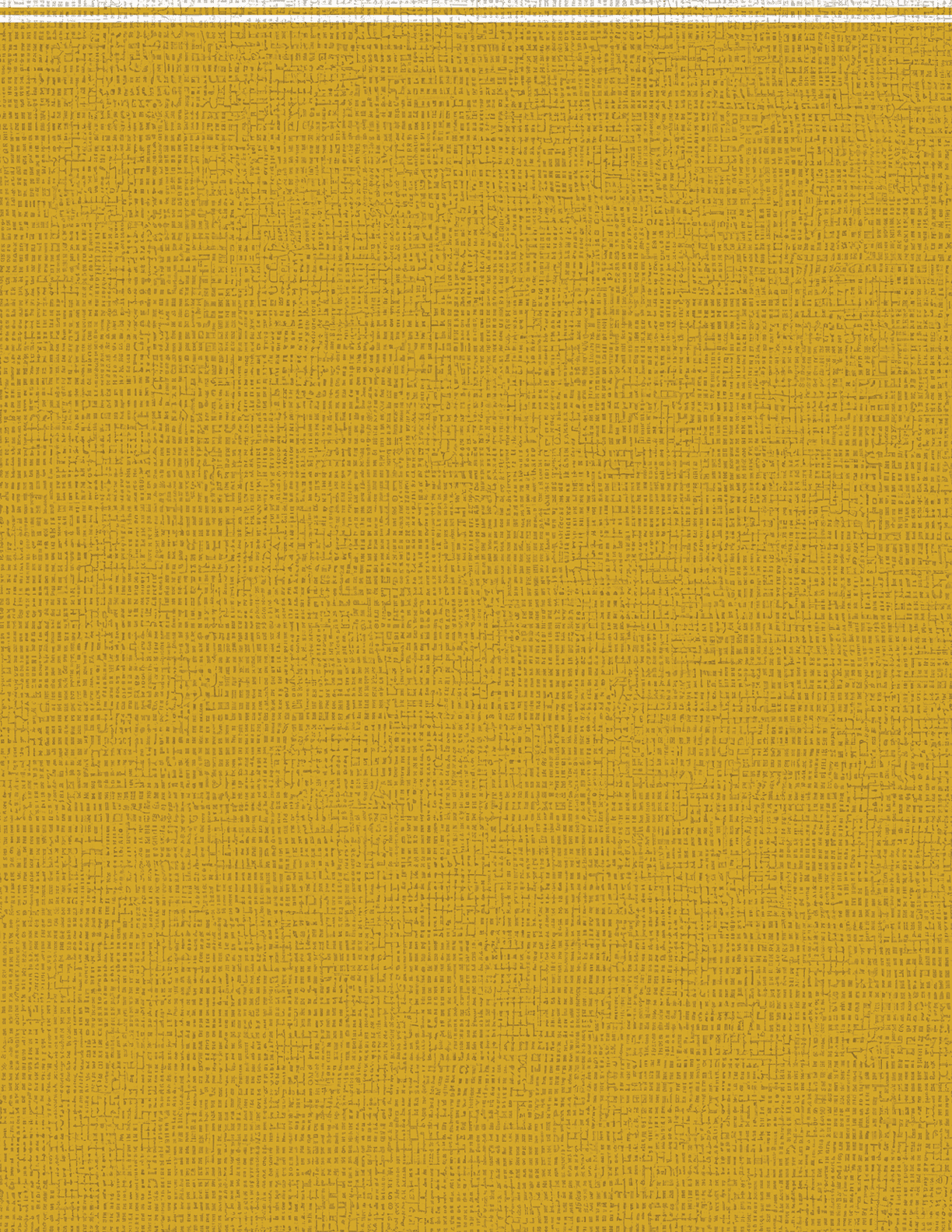 A yellow cloth with a pattern. AI generated content