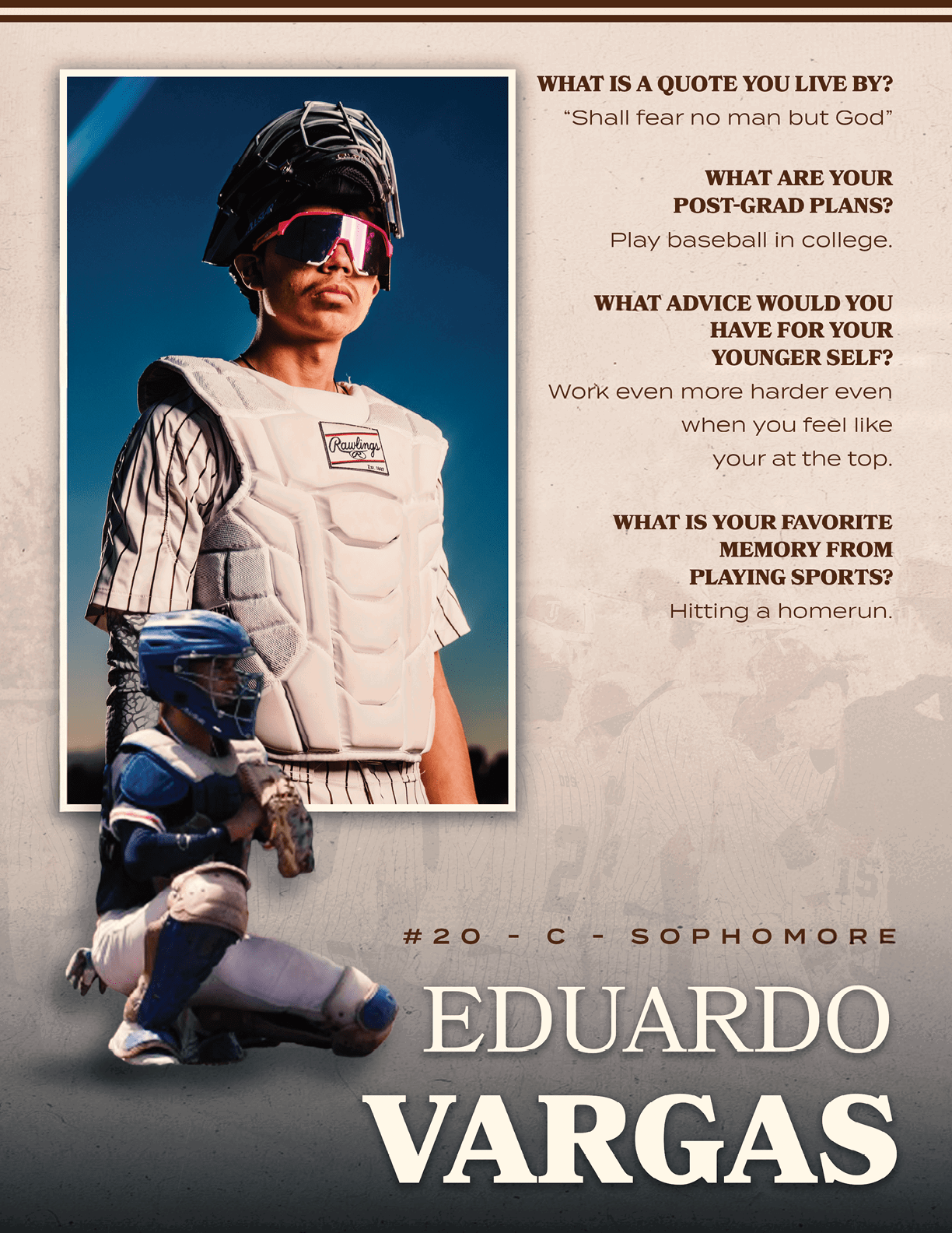 A baseball player wearing a catcher's mitt and a helmet. AI generated content