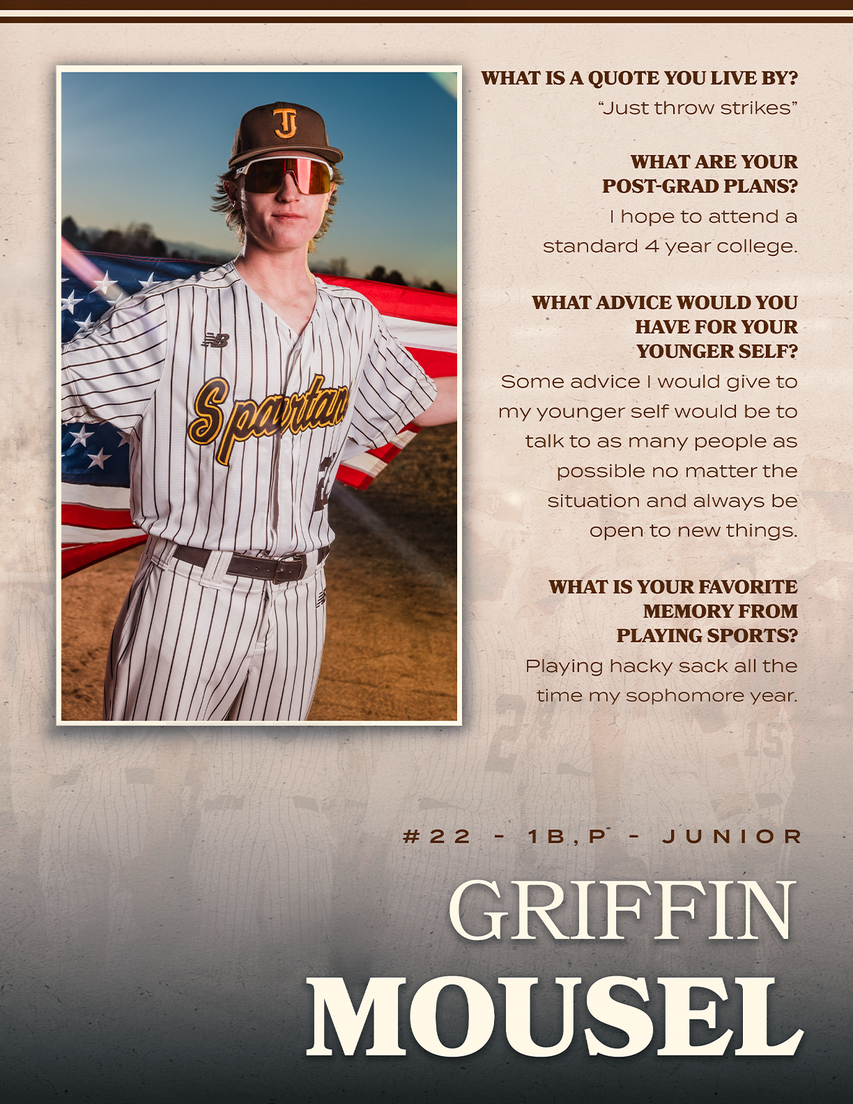 A young man wearing a baseball uniform and sunglasses is posing for a picture. AI generated content