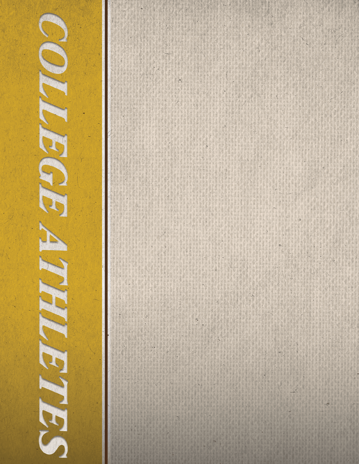 A yellow sign with the word “College" written on it. AI generated content