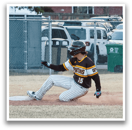 A baseball player slides into home base while another player tries to catch the ball. AI generated content