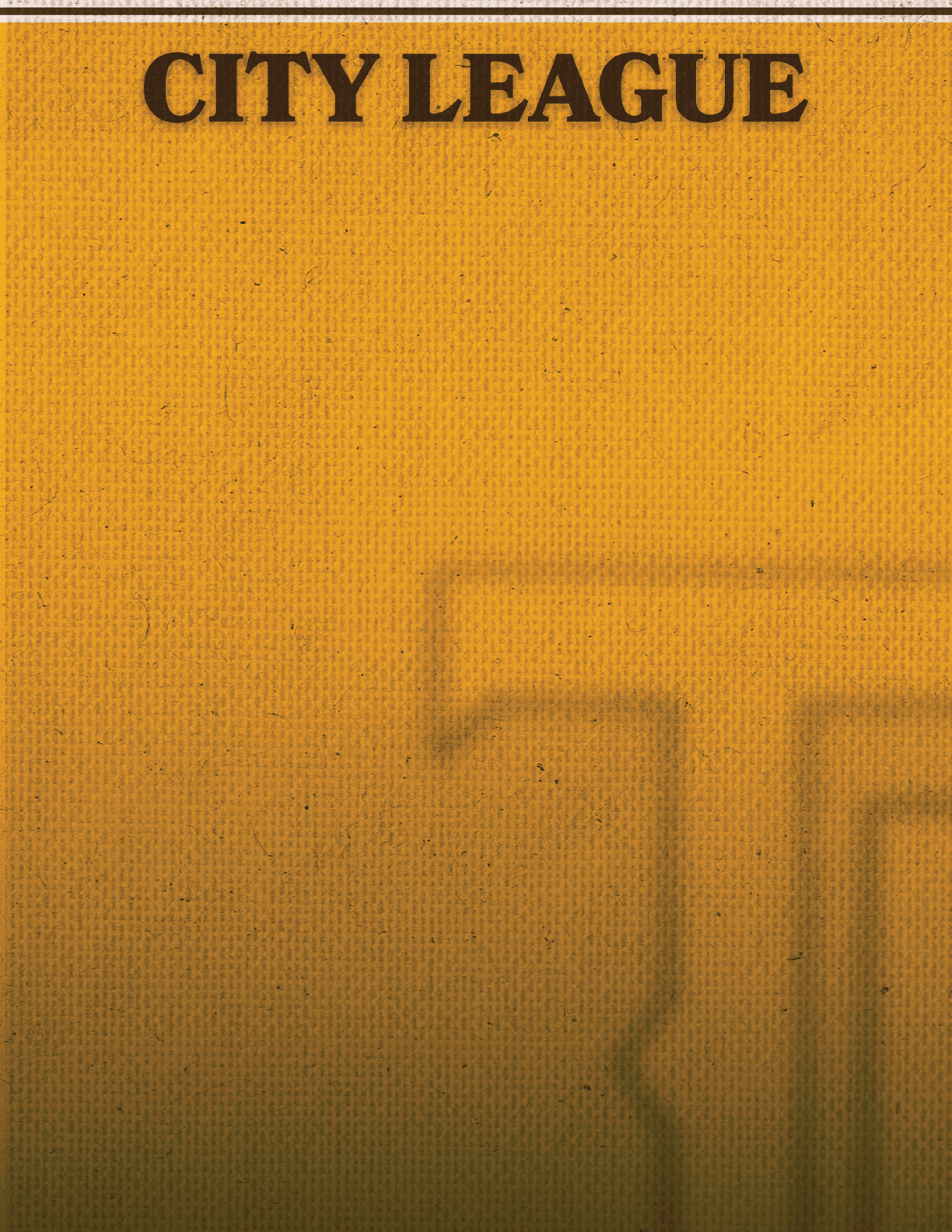 A yellow and black poster with a T on it. AI generated content