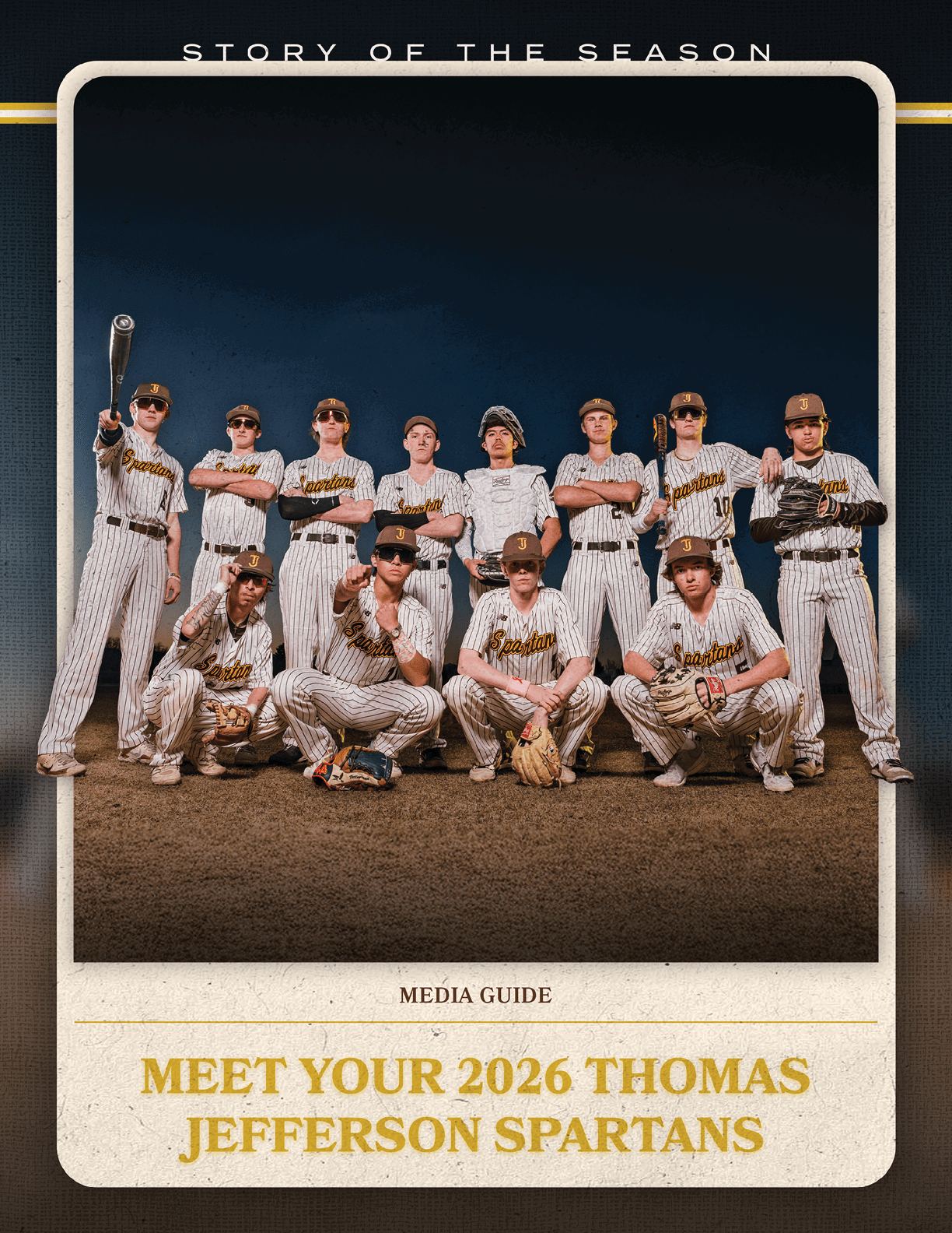 A group of baseball players pose for a photo. AI generated content