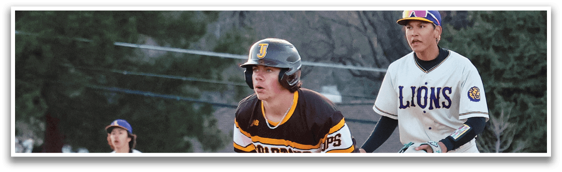 A baseball player in a brown and yellow jersey is crouching on the field, ready to catch the ball. Another player is standing behind him, wearing a white jersey. AI generated content