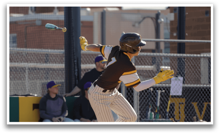 A baseball player is swinging a bat on a field, with a crowd of people watching. AI generated content