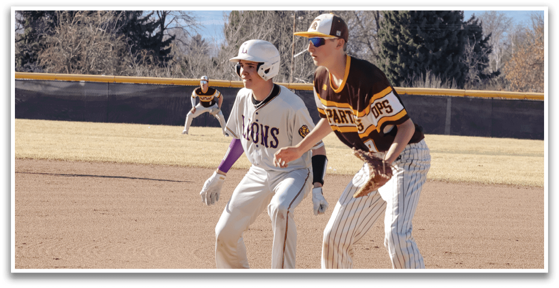 Two baseball players on a field, one is running towards the base while the other is standing in the background. AI generated content