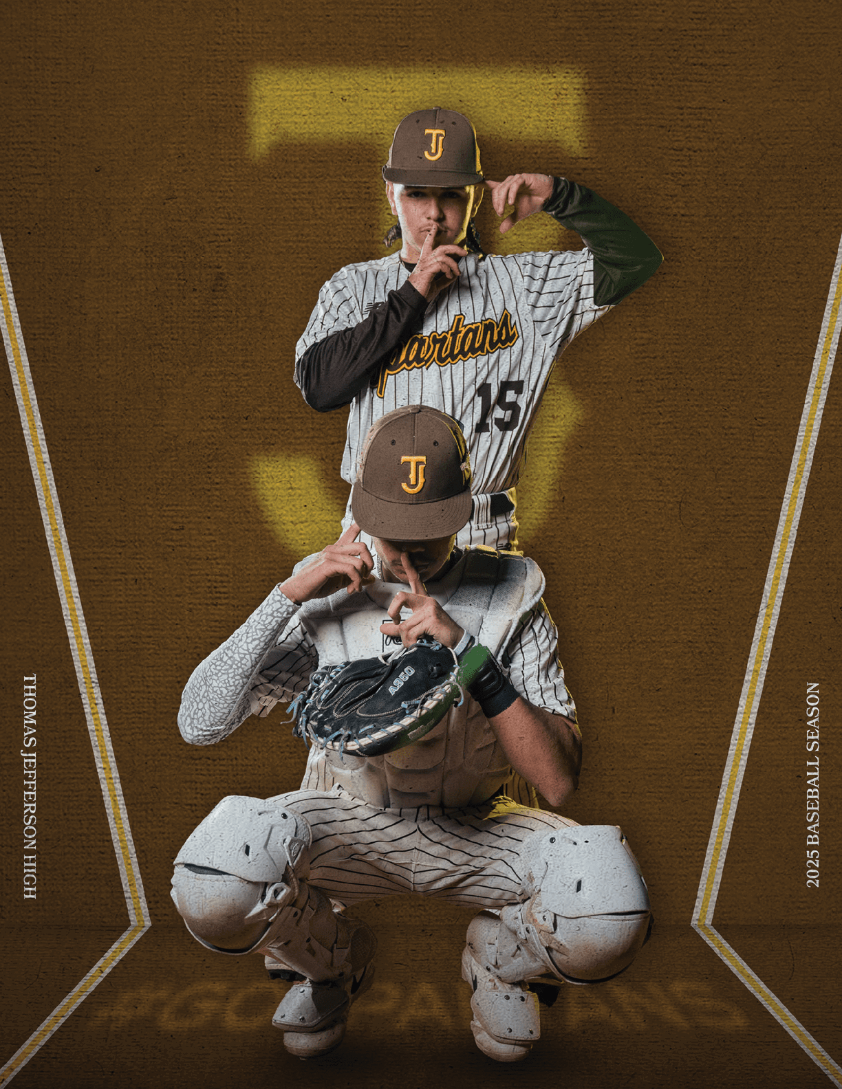 A baseball player wearing a white and black uniform is shown with his mouth open. AI generated content