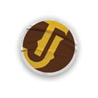 A collection of stickers and magnets with the letters J and L on them. AI generated content