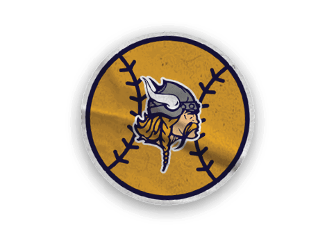 A collection of stickers featuring the Minnesota Vikings football team. AI generated content
