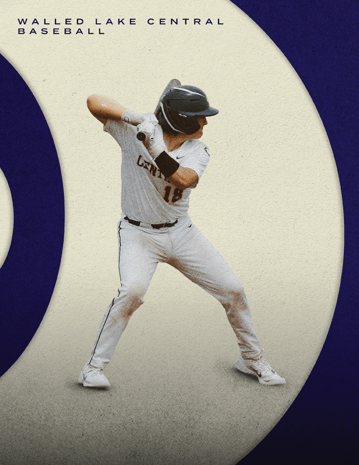 A baseball player in a white uniform is swinging a bat. AI generated content