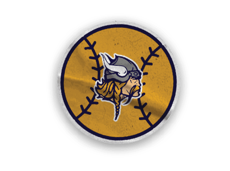 A collection of stickers featuring the Minnesota Vikings football team. AI generated content