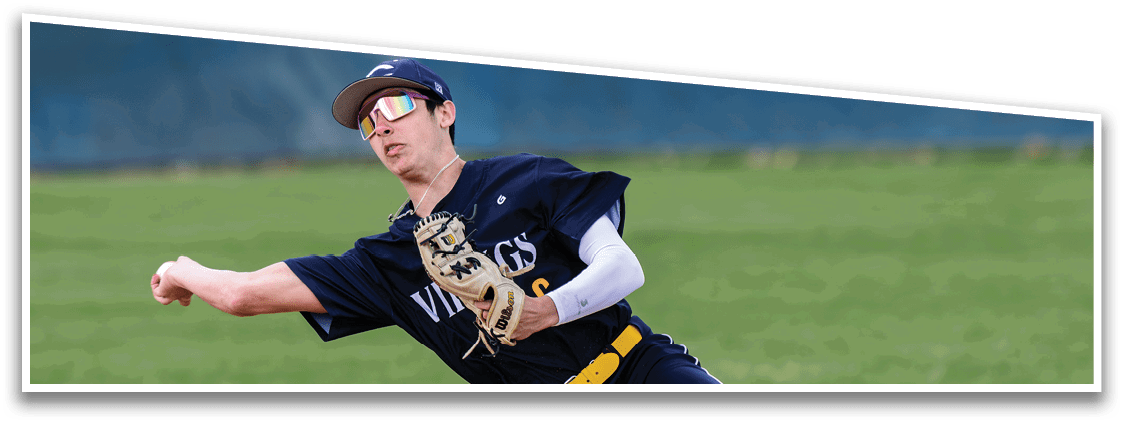 A baseball player in a blue shirt and sunglasses is sliding into a base. AI generated content