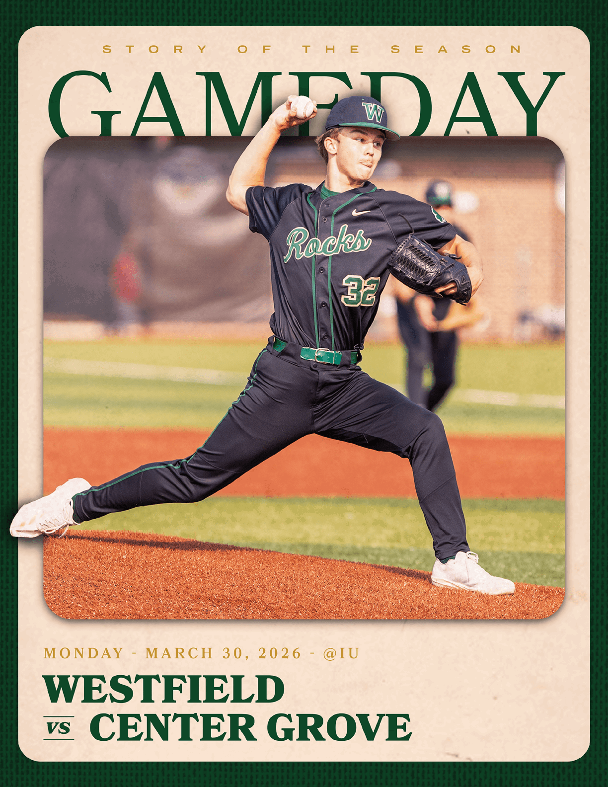 A baseball game is being played between the McKinney North and Legacy teams. AI generated content