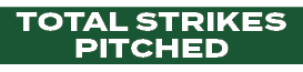 TOTAL STRIKES PITCHED