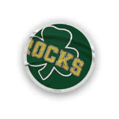 A collection of stickers and logos, including a baseball team logo and a baseball glove. AI generated content