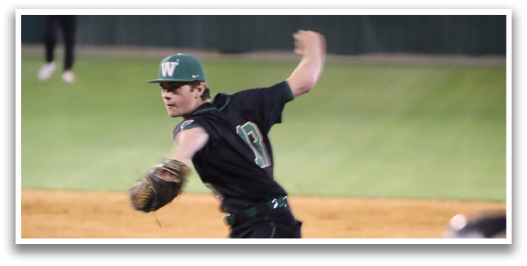 A baseball player in a black shirt and green hat is pitching a ball on a field. AI generated content
