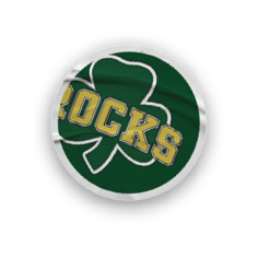 A collection of stickers and logos, including a baseball team logo and a baseball glove. AI generated content